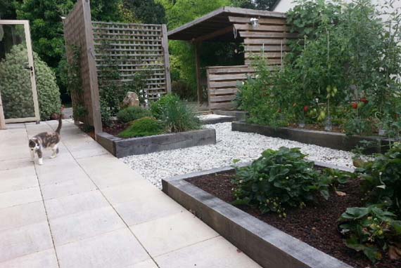 Mille et Un Paysages : création terrasse en bois près de Cholet, Beaupréau-en-Mauges & Les Herbiers